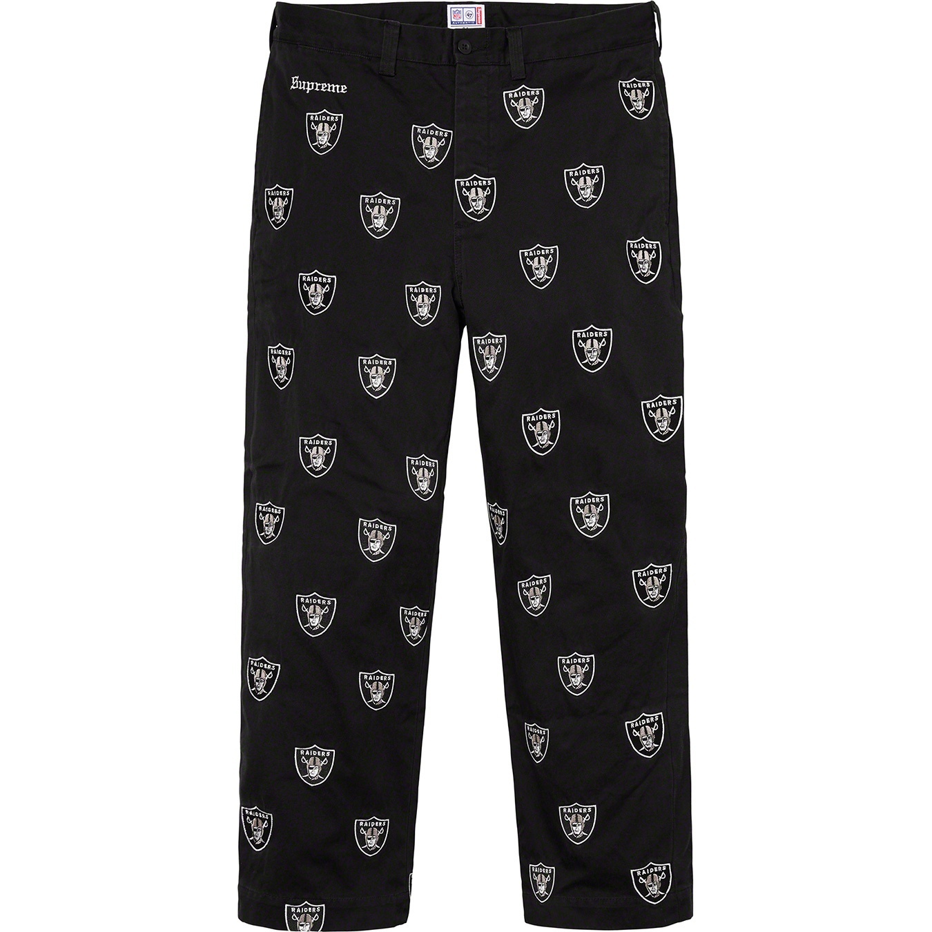 Supreme®/NFL/Raiders/'47 Embroidered Chino Pant view 3